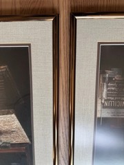 Abbott Laboratories Medical Art Framed Still Life Similac Penicillin VTG 1950s