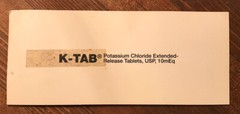 K-TAB PHARMACEUTICAL DRUG REP HOLOGRAM RULER 6 INCH