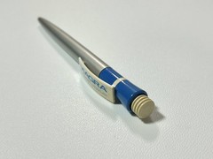 2 Vintage Viagra Pens Pfizer Drug Promotional Blue Gray Pharmaceutical