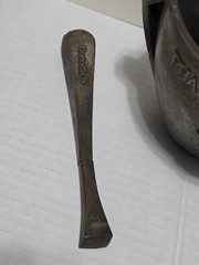 Vintage 1967 Cast Iron Pharmacy Class Mortar & Pestle Rx Graduation