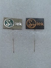 SANDOZ-BADGE -RARE- PFARMACEUTICAL- 2 PINS
