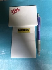 Vintage Drug Rep Pharmaceutical Promo Medical Ad Tablet Post It Note X 2 Vivonex