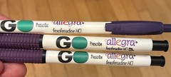 Lot: 20 Pharmaceutical Drug Rep Pens: Allegra Zyrtec Celebrex Plavix J&J etc
