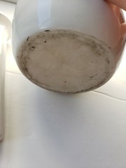 Coors USA Lrg Porcelain Mortar & Pestle Medicine bowl Pharmacy Science Lab solid