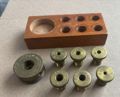 ANTIQUE RARE SOLID BRASS SCREW IN Pharma COUNTERWEIGHTS PAT. JULY 6TH, 1897