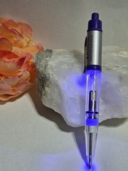 Rare Xyzal light up Pharmaceutical Drug Rep Pen, Medical Collectible