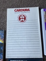 Note Pad Lot Pharmaceutical Drug Rep Collectible Promo Zoloft Cardura Cefobid