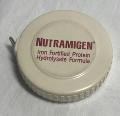 Vtg Nutramigen Iron Fortified Tape Measure Pharma Rep Advertising Retractable 60