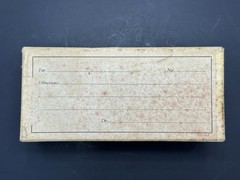 PARKE DAVIS GLASEPTIC ADRENALIN VAPORIZER VINTAGE BOX PAPERS PRESCRIPTION ON TOP