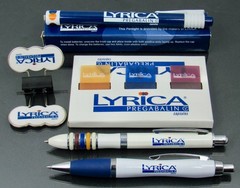 LYRICA Lot PENS, Clip, Boxed PENLIGHT, Sticky Page Flags Drug Rep Pharmaceutical