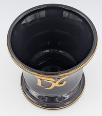 Vintage Pharmacy Mortar „Fashioned by Blair“ 1950s Black Large 6″ – No Pestle