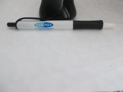 NASONEX/CLARINEX Pharmaceutical Promo Pen – Plastic with Rubberized Grip