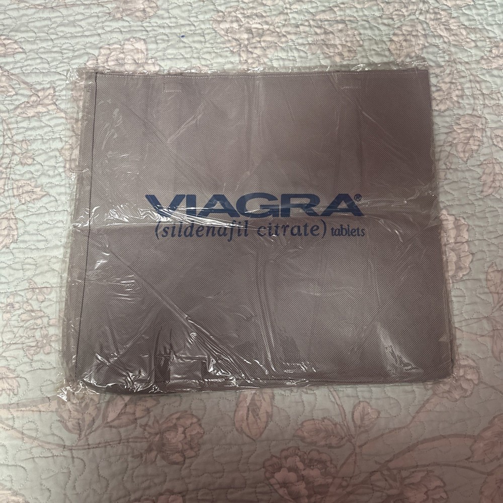 Viagra and Detrol LA Pharmaceutical Drug Rep Advertising Tote Bag NEW