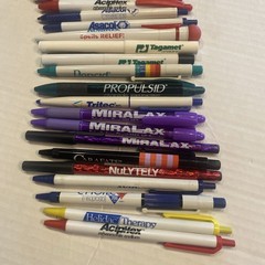 Pharmaceutical Drug Rep Advertising Pens Promo Pens Lot 35 STOMACH Health READ