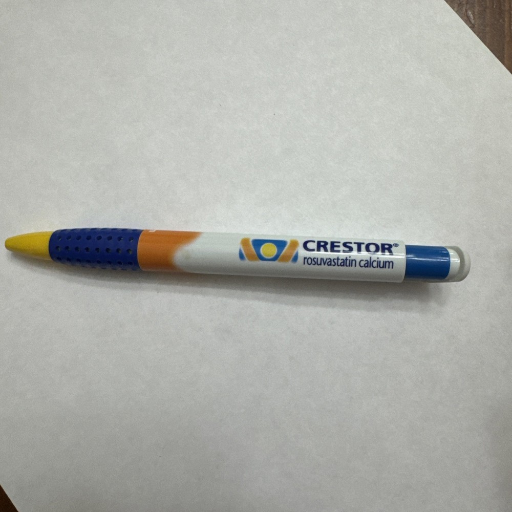 Crestor click PEN Drug Rep Pharmaceutical Promo Advertising