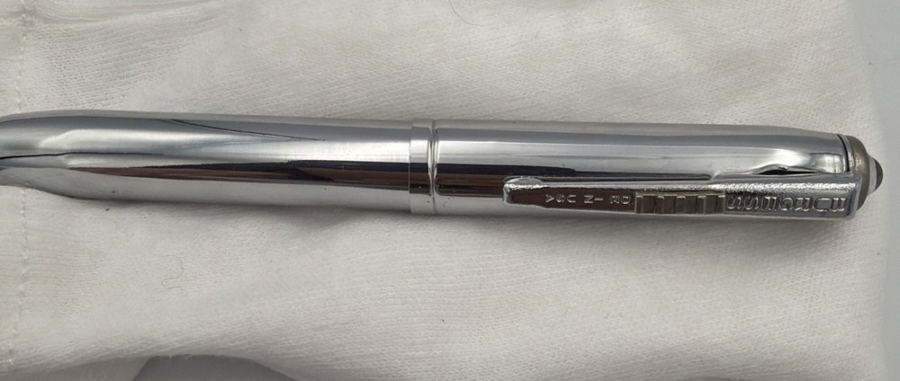 Vtg Burgess USA Doctor Optometrist 4.5” Chrome Pen Light Parts Only