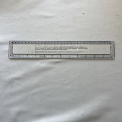 Concerta Pharmaceutical Drug Rep Ruler ADHD School Teacher Graphic Collectible