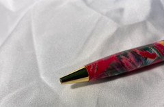 Colorful Swirl Norvasc Metal Pen Drug Rep Pharmaceutical Promo Advertising