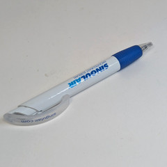 Pharmaceutical Drug Rep Pen Singulair Advertising White Blue