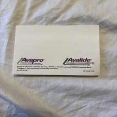 Avapro Avalide Notepad Pharmaceutical Drug Rep Sticky Note