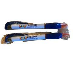 Crestor Pens Clip Soft Grip Orange Blue White New Rosuvastatin Calcium Drug Rep