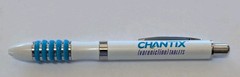 Chantix Metal PEN Drug Rep Pharmaceutical Promo Med Advertising Anti Smoking
