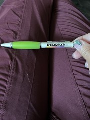 Effexor XR Extended Release Capsules Metal Pharmaceutical Writing Pen – Works!