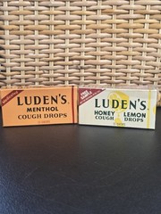 Vintage Ludens Cough Drops Props Movie Set