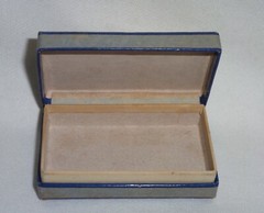 Vintage Charleston Naval Base, SC Hinged Drug Store Pharmacy Pill Box – Navy