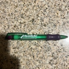 GREEN Rare Drug Rep Pen Avalide Advertising Promotional Promo Pharma Sales