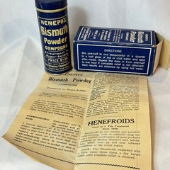 Vtg Henephs Foleys Dr Scholls Chambers DeWitts Pharmacy Lot In Original Boxes
