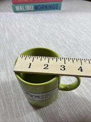 Zyrtec Cetirizine HCI Green Coffee Mug 10oz Cup Ceramic Pharmaceutical Ad