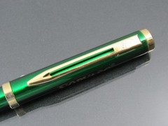 Metallic Green Norvasc PEN Pfizer Clip Drug Rep Pharmaceutical Promo Advertising