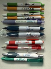 Pharmaceutical Drug Rep Pen Lot Of 11 Lexapro Pfizer And Others