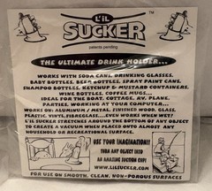 VTG EFFEXOR XR „L’IL SUCKER“ DRINK HOLDER PHARMA PROMO ADVERTISING NEW NOS