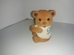 Claritin Teddy Bear 3″ Promotional Stethoscope Hugger Vintage Medical RARE