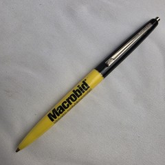 Vintage Macrobid Bic Ballpoint Pen Drug Rep Pharmaceutical Medical Advertising