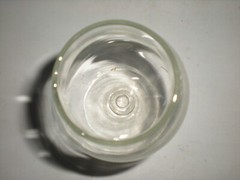 Vtg Apothecary Covered Jar Glass Candy Container w/ Lid