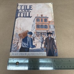 Tile And Till Magazine Eli Lilly And Company July 1939 Indianapolis Indiana