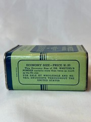 Vtg Dr. Whetzel’s Powder Asthma 8 oz Cardboard & Metal Container