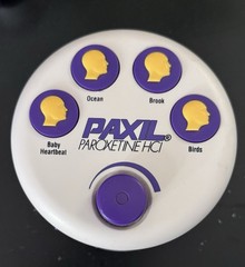 Pharmaceutical Rep Collectable Paxil White Noise Machine Vintage Rare