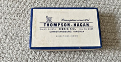 NOS Christiansburg Virginia Pharmacy Pill Box Thompson Hagan Pharmacy