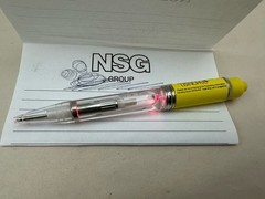 Pharmaceutical Drug Rep ZESTRIL! Collectible Light Up Red Pen – RARE – Works