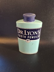 Vintage Dr. Lyons Tooth Powder Medical Pharmacy 2 OZ Tin