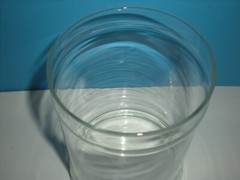Vtg Apothecary Covered Jar Glass Candy Container w/ Lid