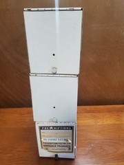 Lot Of 3 Vintage Metal White Rx Prescription Record File Pharmacy Boxes