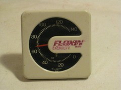 vintage W.Germany temperature gauge FLOXIN pharmaceutical promotional promo