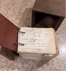 VTG Pharmacy Apothecary Prescription Box 1960s-70s (6 Available) Handwritten Rxs