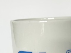 Vintage Cipro Mug Ceramic Pharmaceutical Promotion Drug Rep Advertising