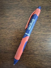 Rare Drug Rep Lyrica Pfizer Pen Medical Pharmaceutical Blue Orange Nerve Pain